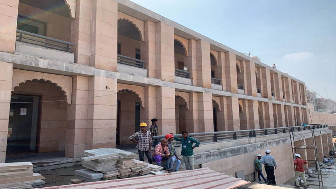 अंतिम चरण में काशी विश्वनाथ धाम का काम