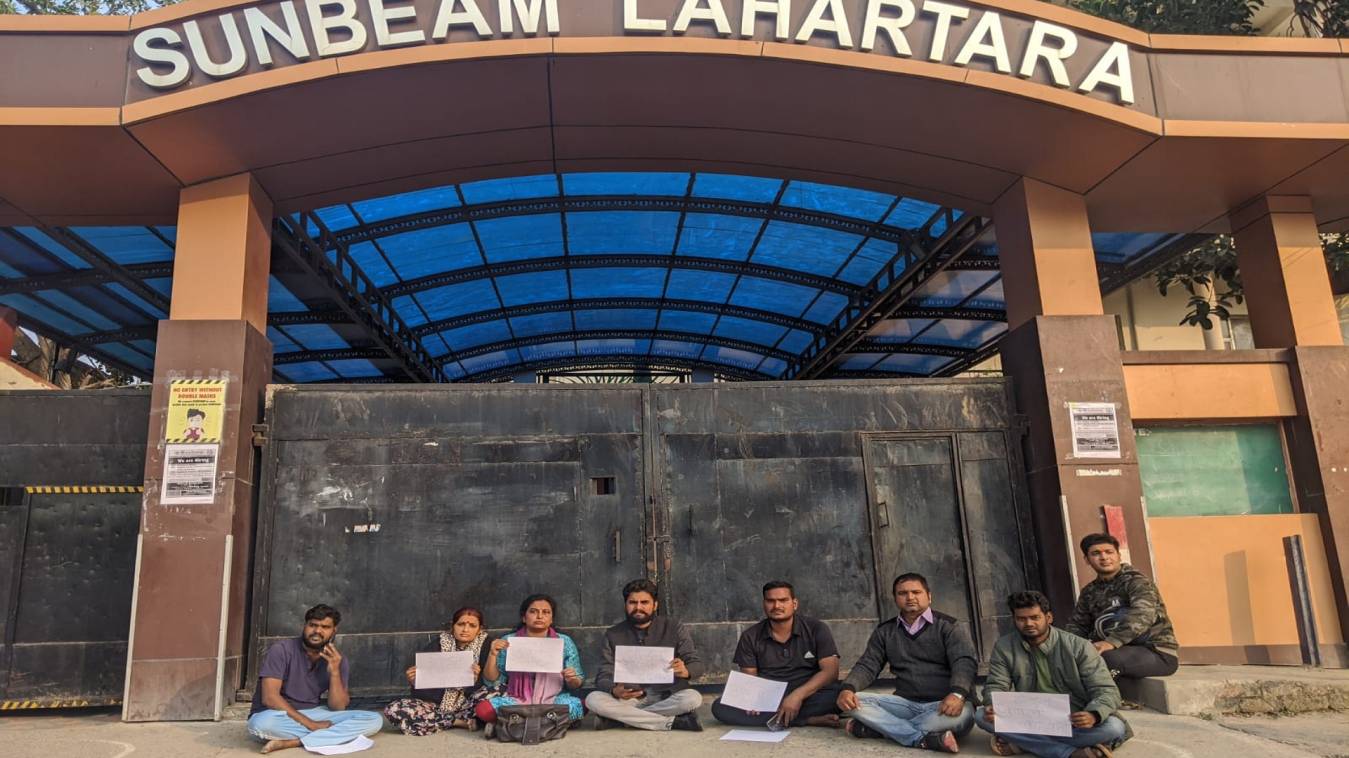 मासूम की चितकारों से दहली सनबीम की दीवारें