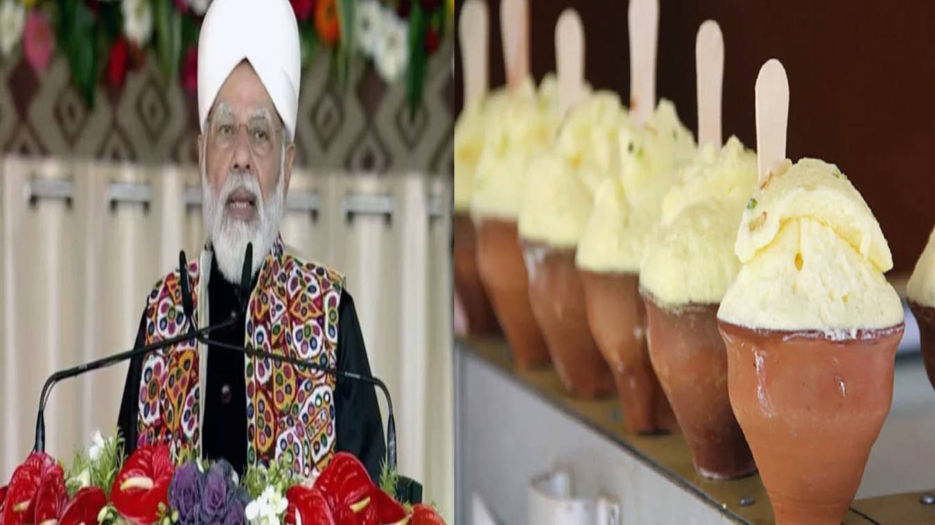 वाराणसी : जनसभा में अपने संबोधन में पीएम मोदी ने बनारसी मिठाइयों और मलइयो का किया जिक्र 