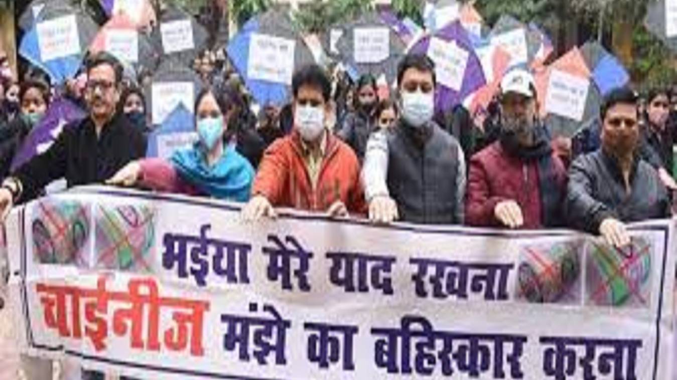 समाजसेवी संस्था चाइनीज मांझे के बहिष्कार के लिए समाज में जगा रही अलख