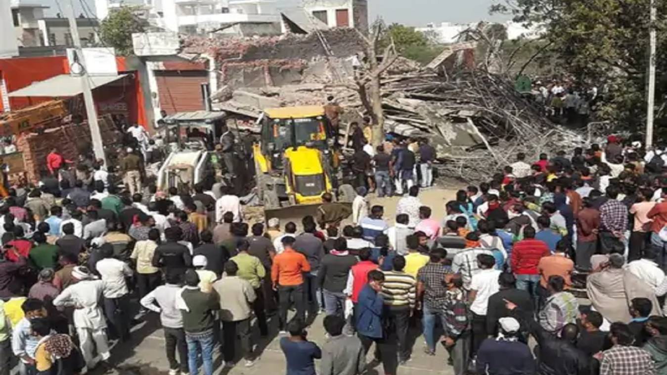 अजमेर के केकड़ी में दो मंजिल निर्माणाधीन इमारत ढही, छह गंभीर रूप से घायल