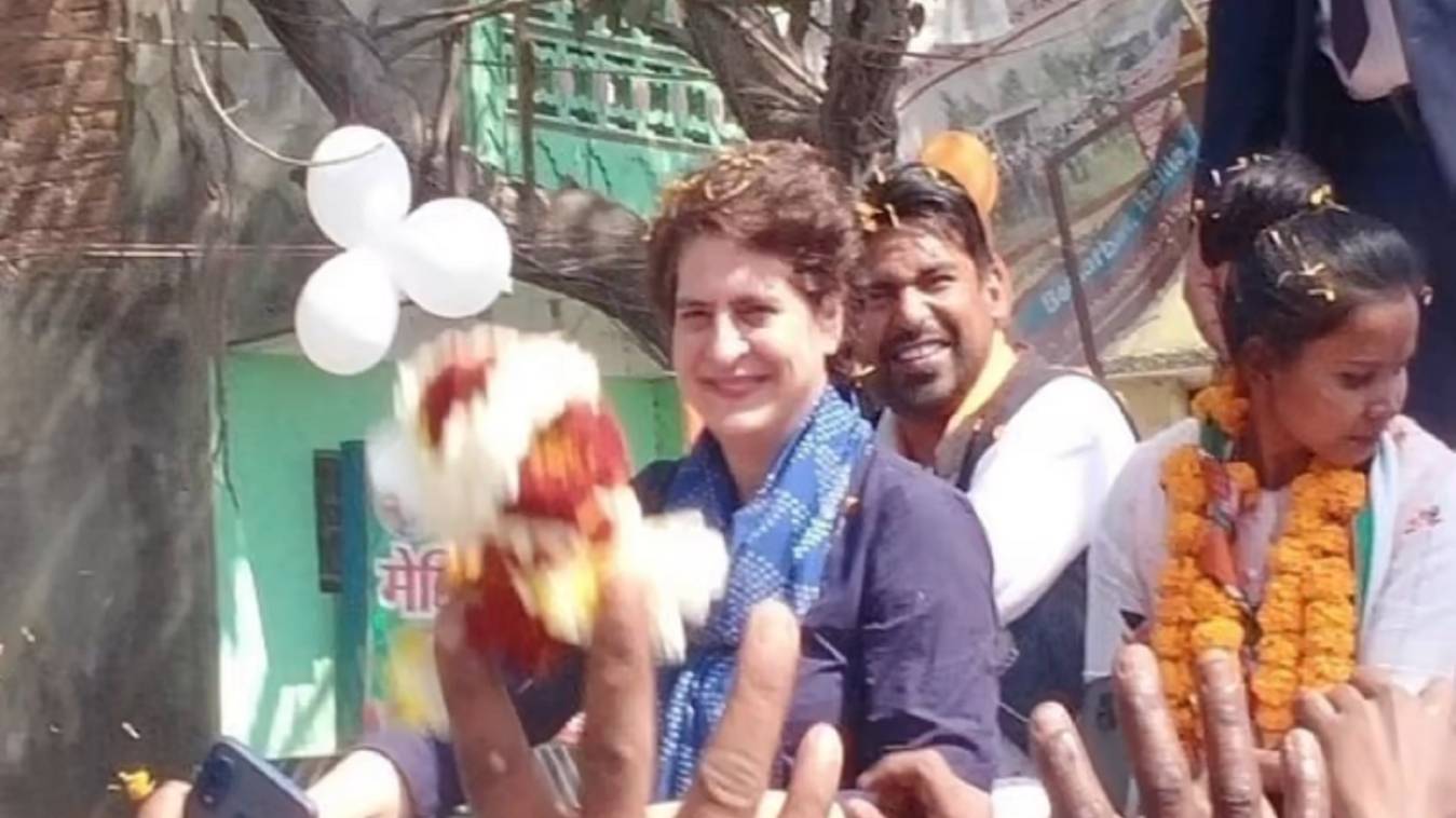 वाराणसी में आज प्रियंका रामनगर में करेंगी जनसभा और रोड शो