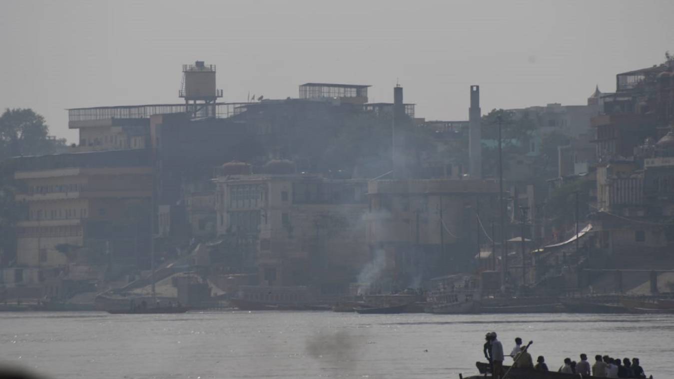 बनारस के चौकाघाट में सबसे जहरीली हवा