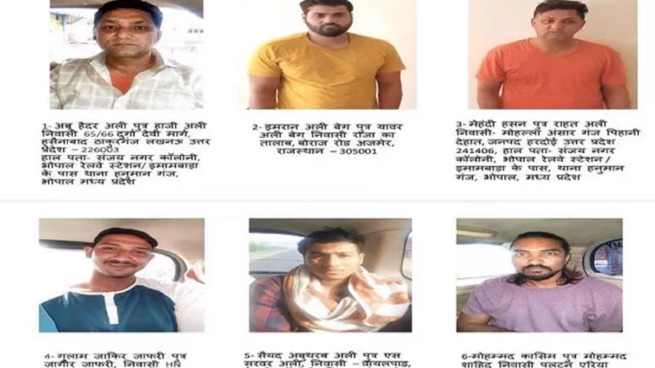 कई राज्यों में लूट की वारदात को अंजाम दे चुके ईरानी गैंग का पर्दाफाश 