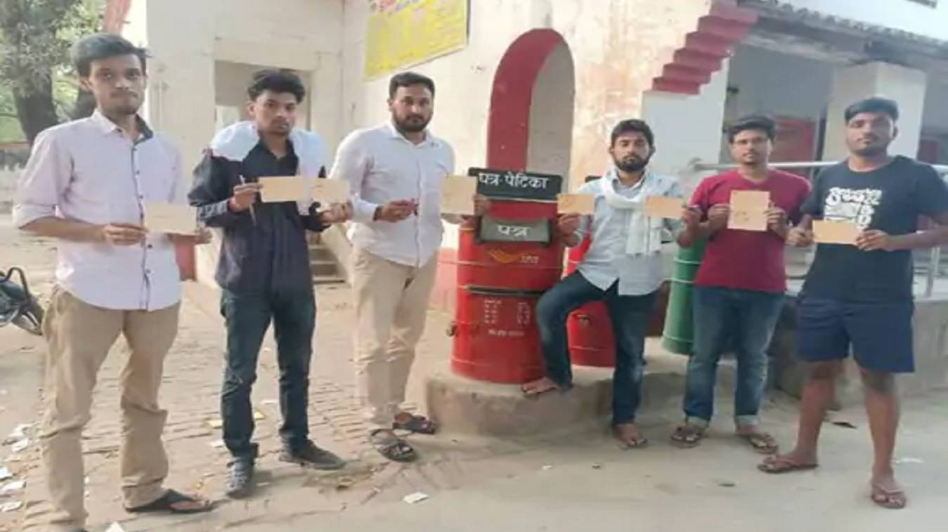 राष्ट्रपति, पीएम, शिक्षा मंत्री को भेजा खून से लिखा खत