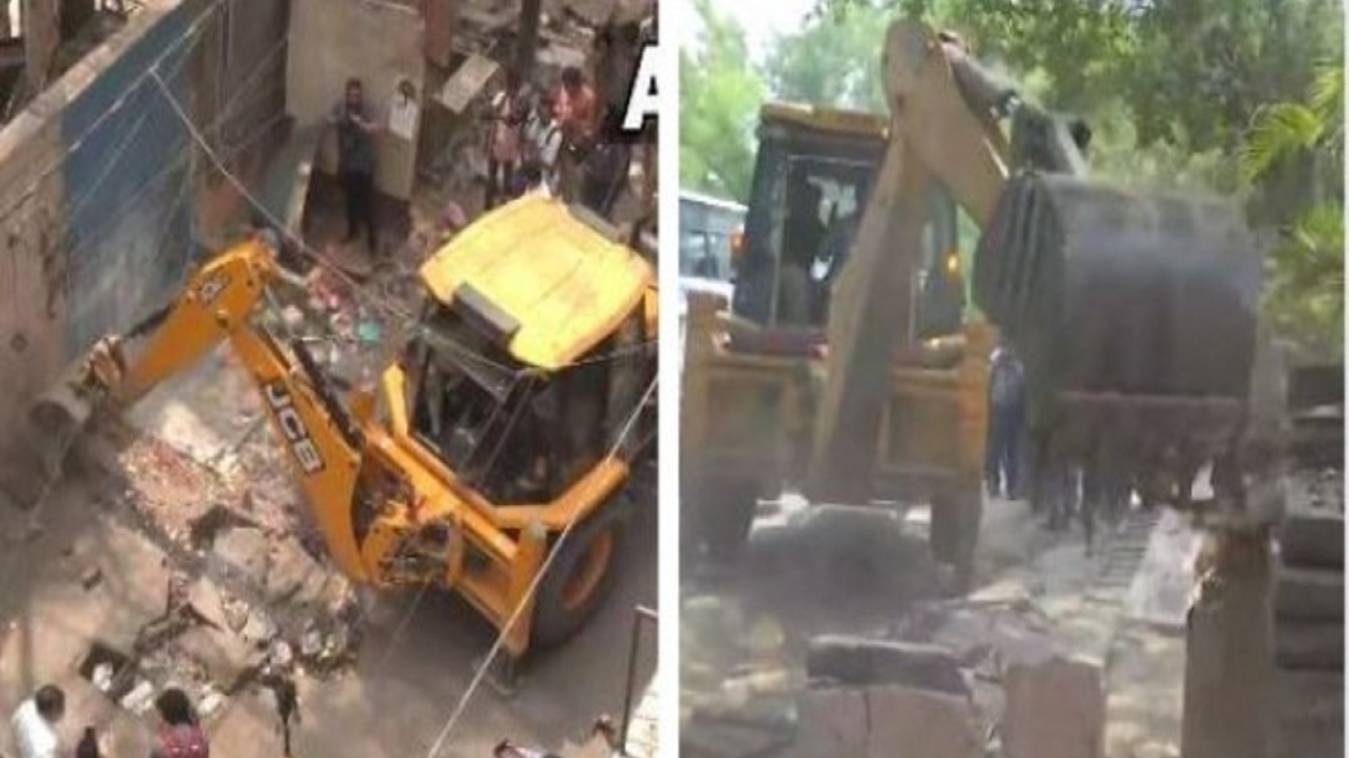 शाहीन बाग के बाद न्यू फ्रेंड्स कॉलोनी और मंगोलपुरी में गरजा बुलडोजर 