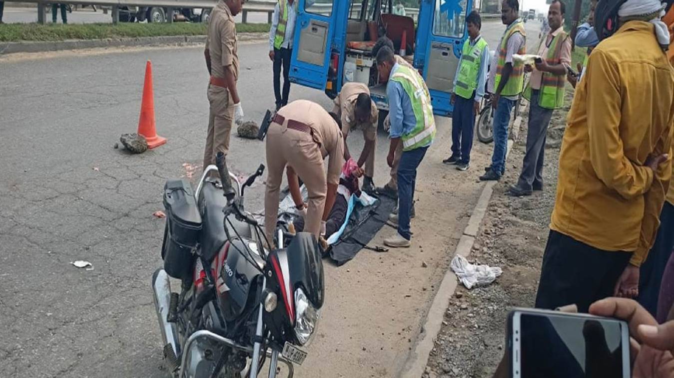 सड़क दुर्घटना: डाफी के पास अज्ञात वाहन की चपेट में आने से मजदूर की मौत