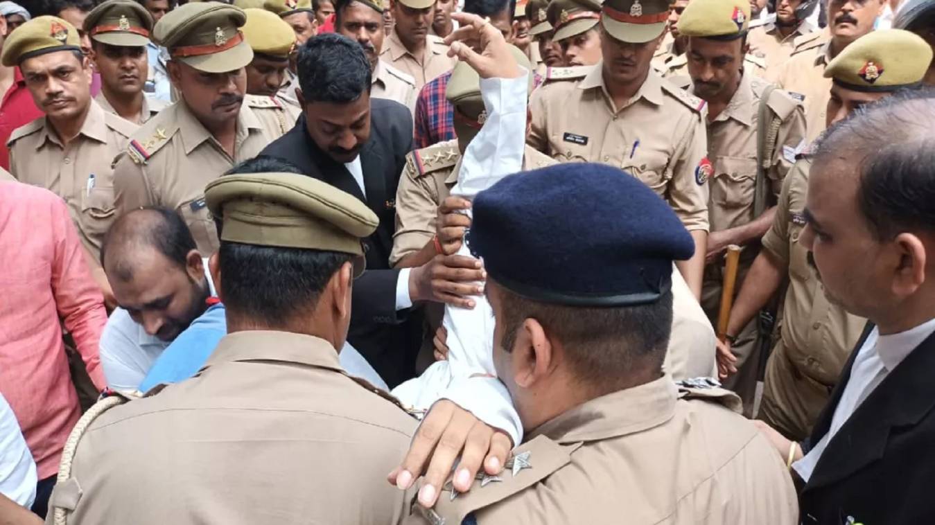 पेशी से पहले ही धड़ाम हुए सांसद अतुल राय