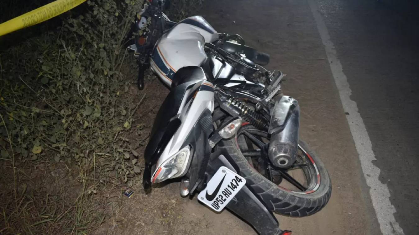 गाजीपुर पुलिस के साथ मुठभेड़ में 25 हजार के इनामी सहित दो लुटेरे गिरफ्तार, गोली लगने से एक बदमाश घायल