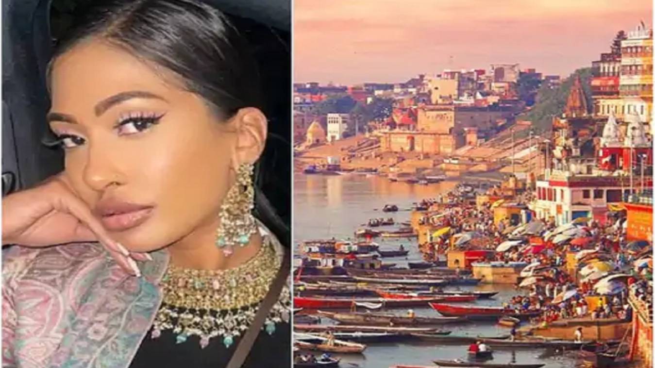 अमेरिकन मॉडल ने काशी का वीडियो शेयर करते हुए कहा- डरावना शहर है वाराणसी', मचा बवाल