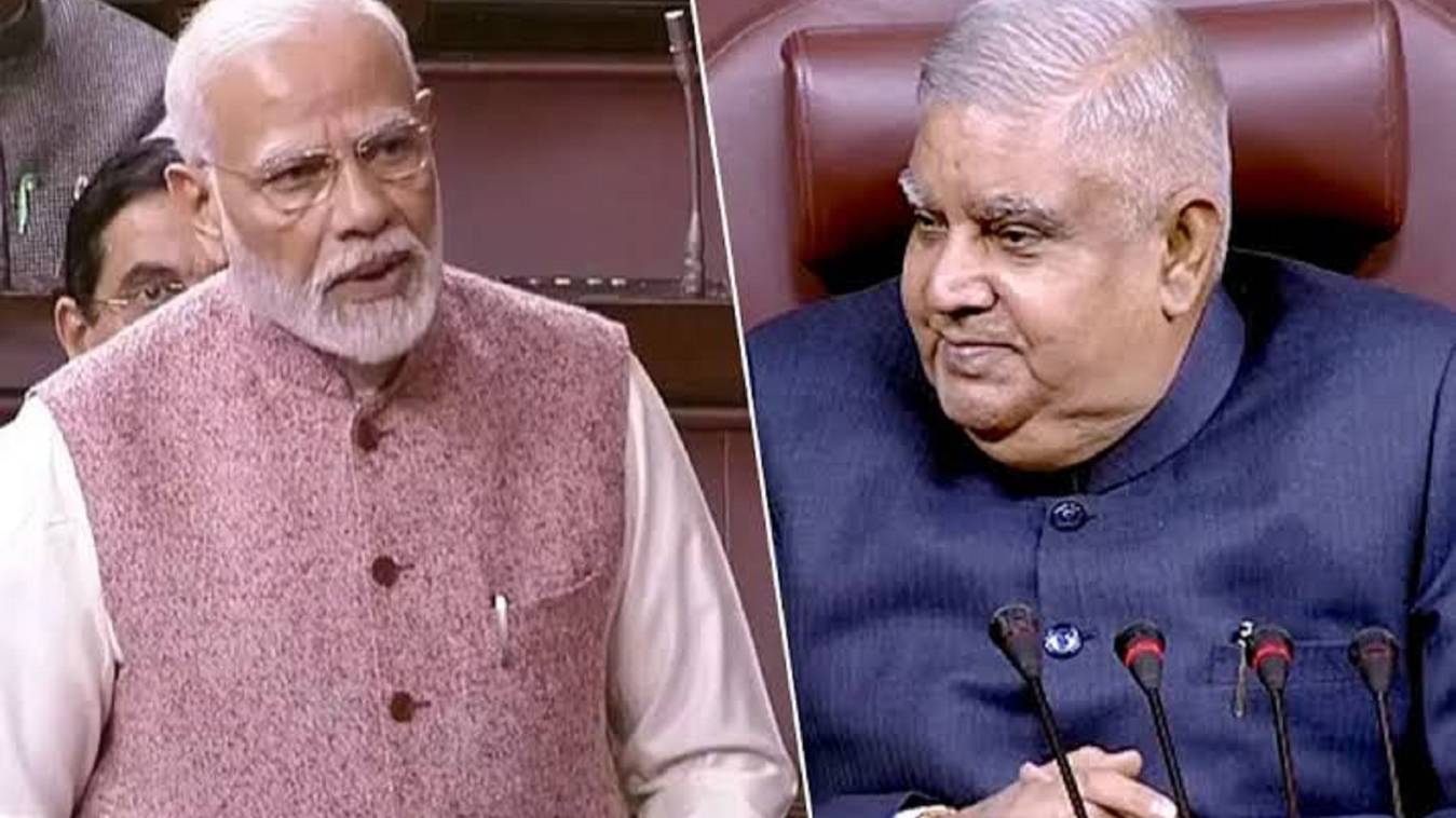 राज्यसभा में पीएम मोदी ने की सभापति धनखड़ की तारीफ, कहा- आप सदन की शोभा बढ़ा रहे