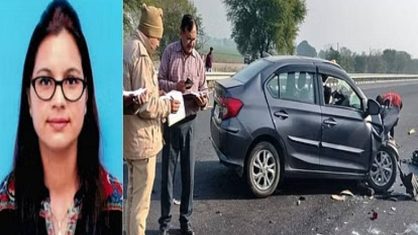सड़क हादसे में मैनपुरी में तैनात ADJ पूनम त्यागी की मौत, डिवाइडर से टकराई कार