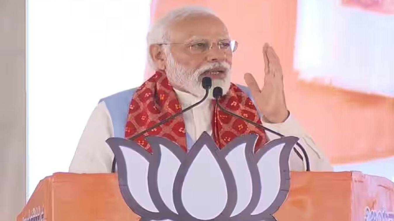 कांग्रेस के घोषणापत्र पर पीएम मोदी का बड़ा हमला, बोले-पहले श्री राम को ताले में बंद किया, अब बजरंगबली को बंद करने की बात