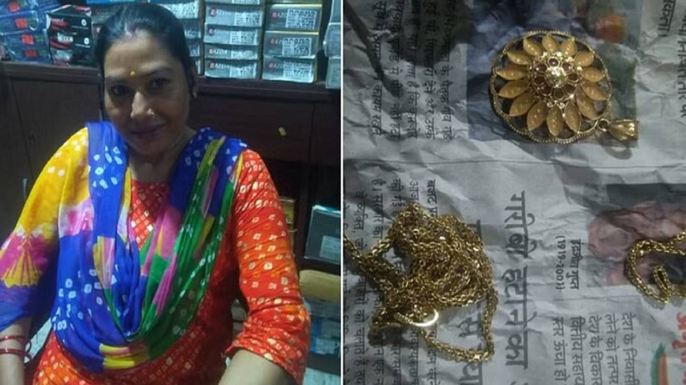महिला की हिम्मत के आगे बदमाश हुए पस्त: मंगलसूत्र छीनने की कोशिश में महिला ने पकड़ लिया हाथ, छुड़ाकर भागा