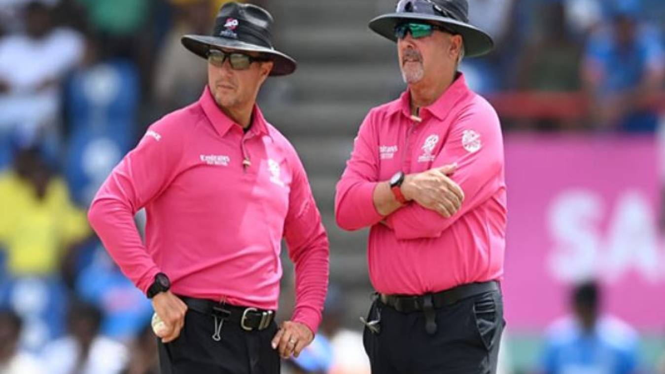 आईसीसी ने की टी20 विश्व कप 2024 सेमीफाइनल के लिए मैच अधिकारियों की घोषणा