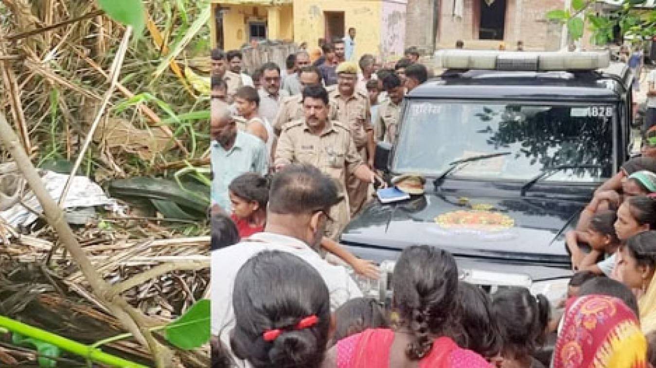 पत्नी के पास सो रहे तीन वर्षीय बेटे की हत्या कर खेतों में जा छुपा सनकी बाप