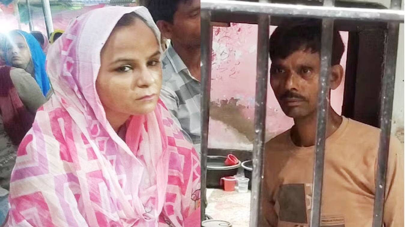 अवैध संबंधों के शक में की पत्नी की हत्या