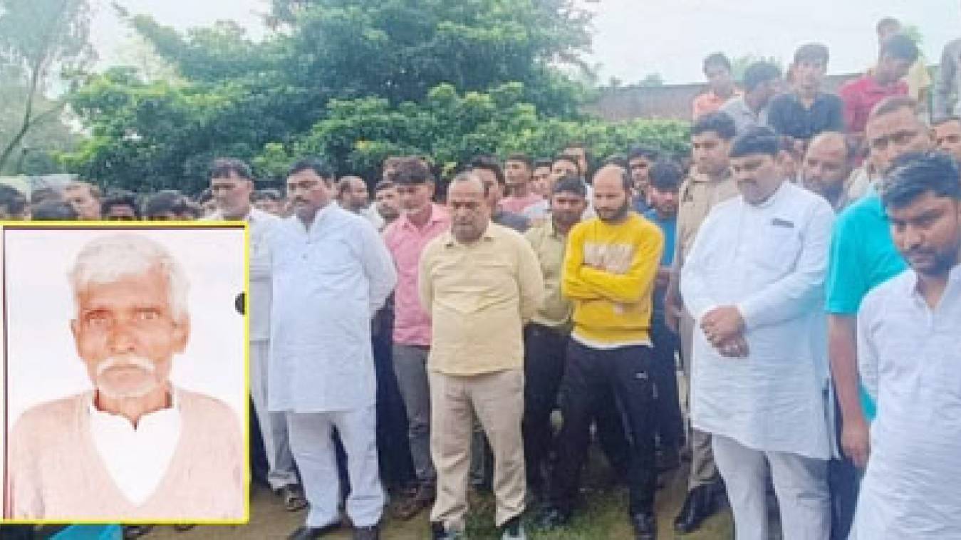 घर में घुसकर बदमाशों ने अधेड़ को मारी गोली, मौत 