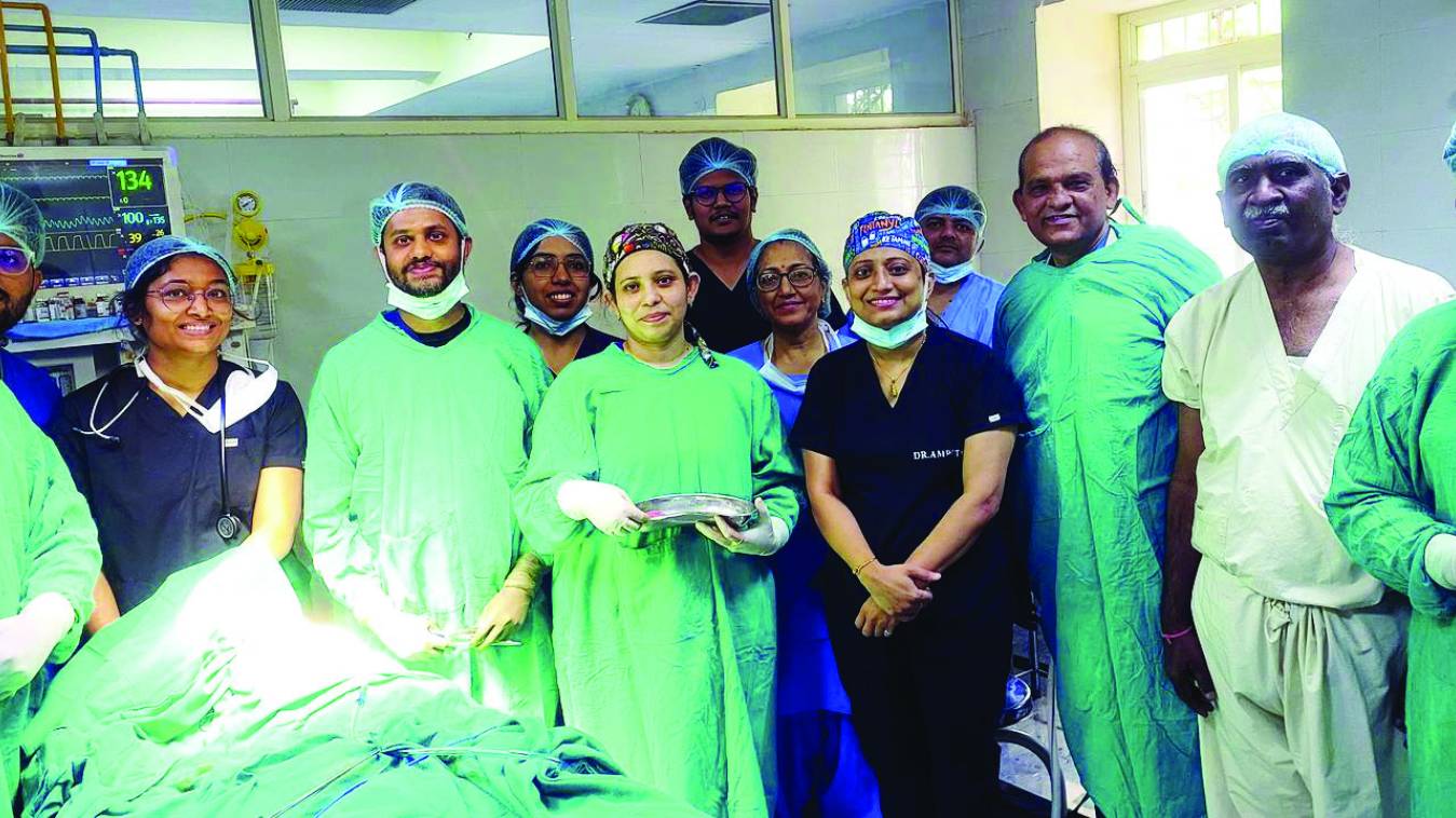 बीएचयू : ट्यूमर का दर्द झेल रहे एक साल के मासूम को दी नई जिंदगी