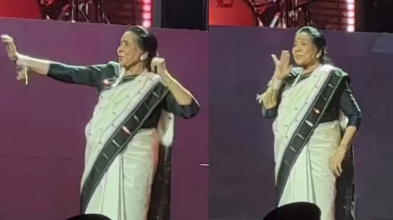 91 की उम्र में आशा भोसले ने  तौबा-तौबा पर किया डांस, करण औजला हुए इमोशनल