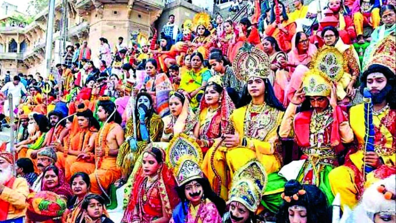 राम की भक्ति में सराबोर रही शिव की नगरी