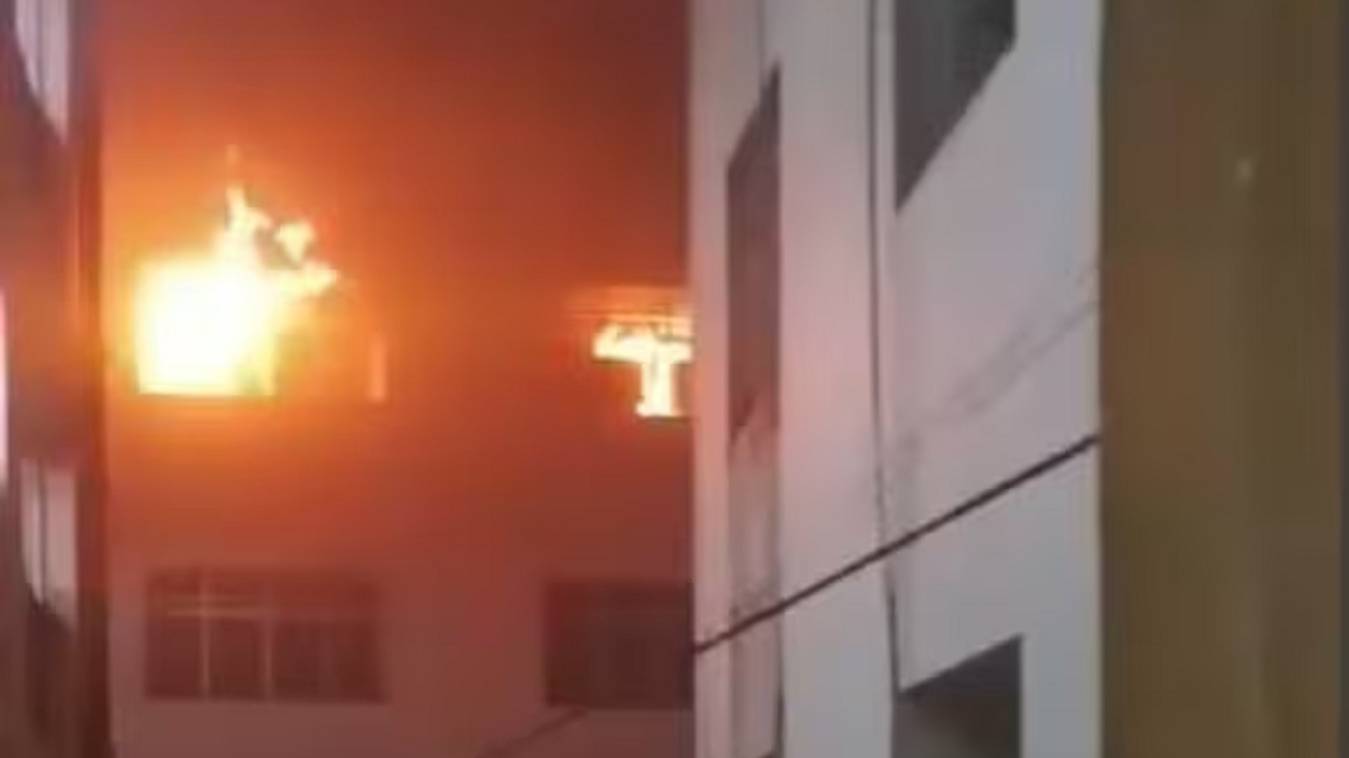 लखनऊ के लोकबंधु अस्पताल में लगी भीषण आग, एक मरीज की मौत, 250 को बचाया गया; शॉर्ट सर्किट से हादसे की आशंका