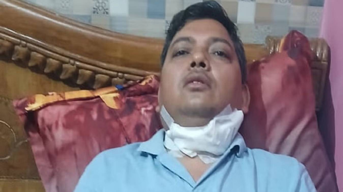 वाराणसी में चाइनीज मांझे से अधिवक्ता का गला कटा, जख्मी हालत में खुद गाड़ी चलाकर पहुंचे हॉस्पिटल 