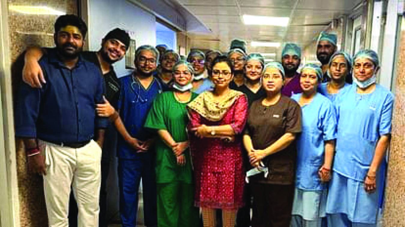 बीएचयू में दूरबीन विधि से हुई सर्जरी