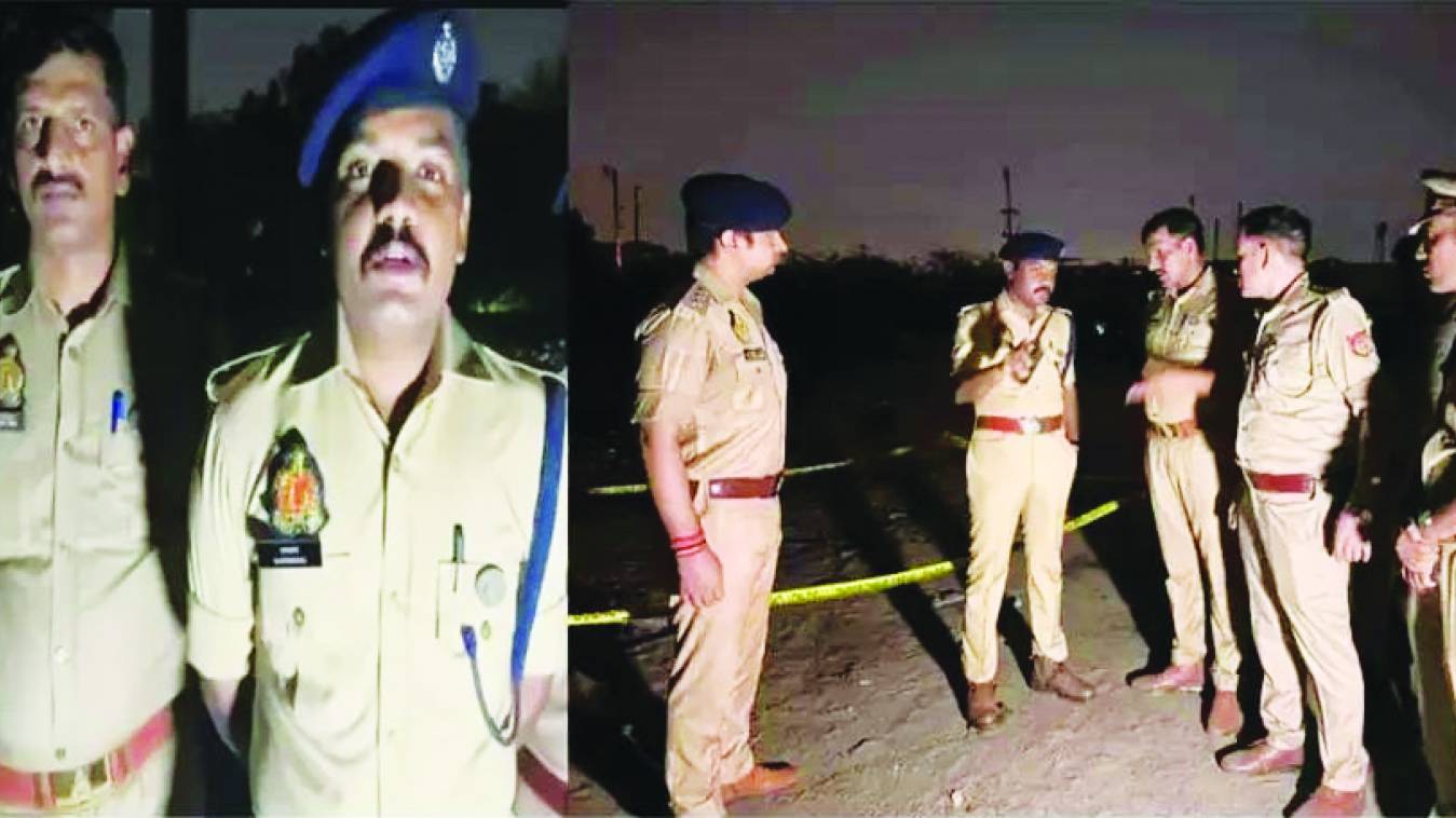 पुलिस के हाफ एनकाउंटर में लंगड़ा हुआ बदमाश