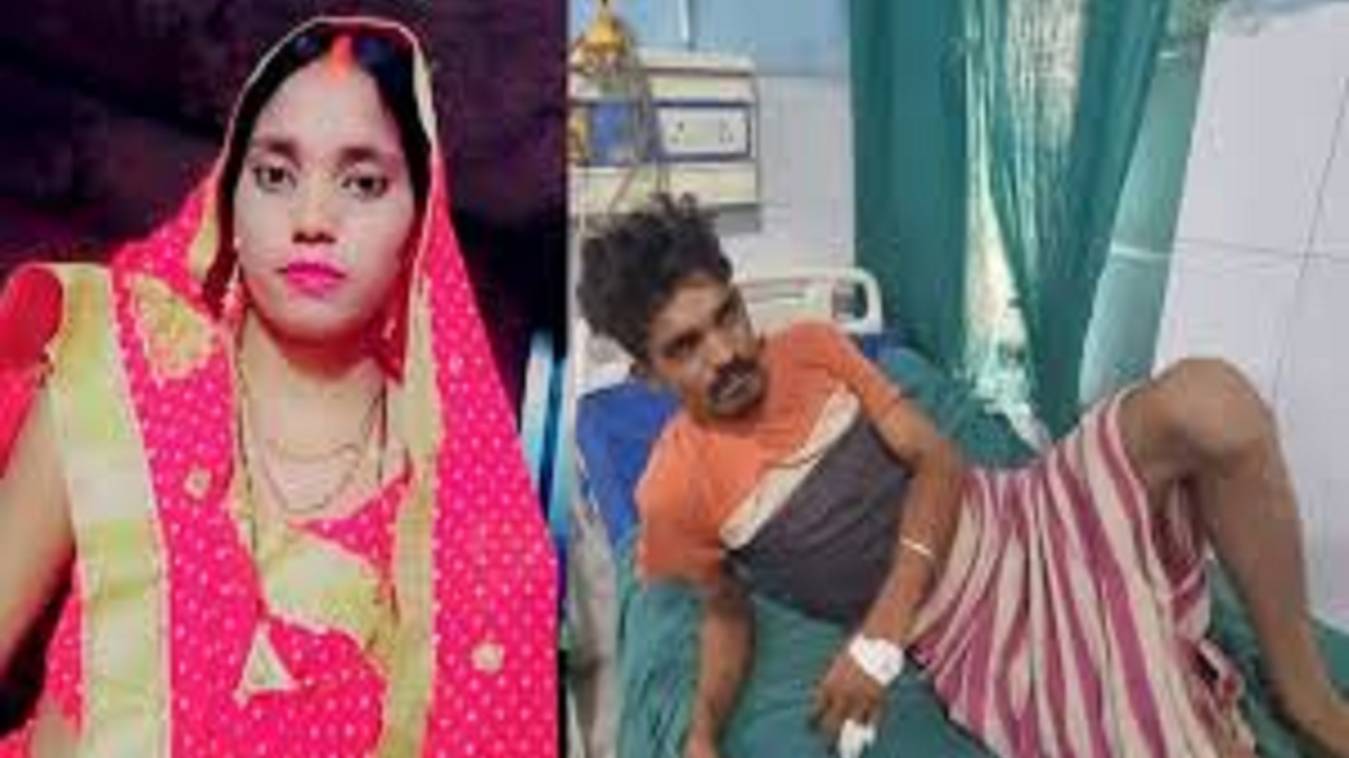  भदोही में पति ने पत्नी की गला काटकर की हत्या, सिंदूर पीकर की आत्महत्या का किया प्रयास 