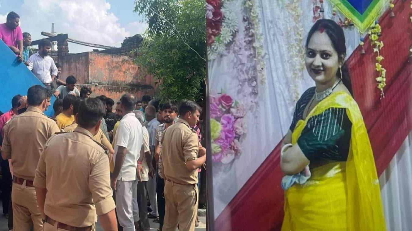 गाजियाबाद में पति ने पत्नी की गला रेतकर हत्या, झगड़े के बाद दिया वारदात को अंजाम, आरोपी फरार