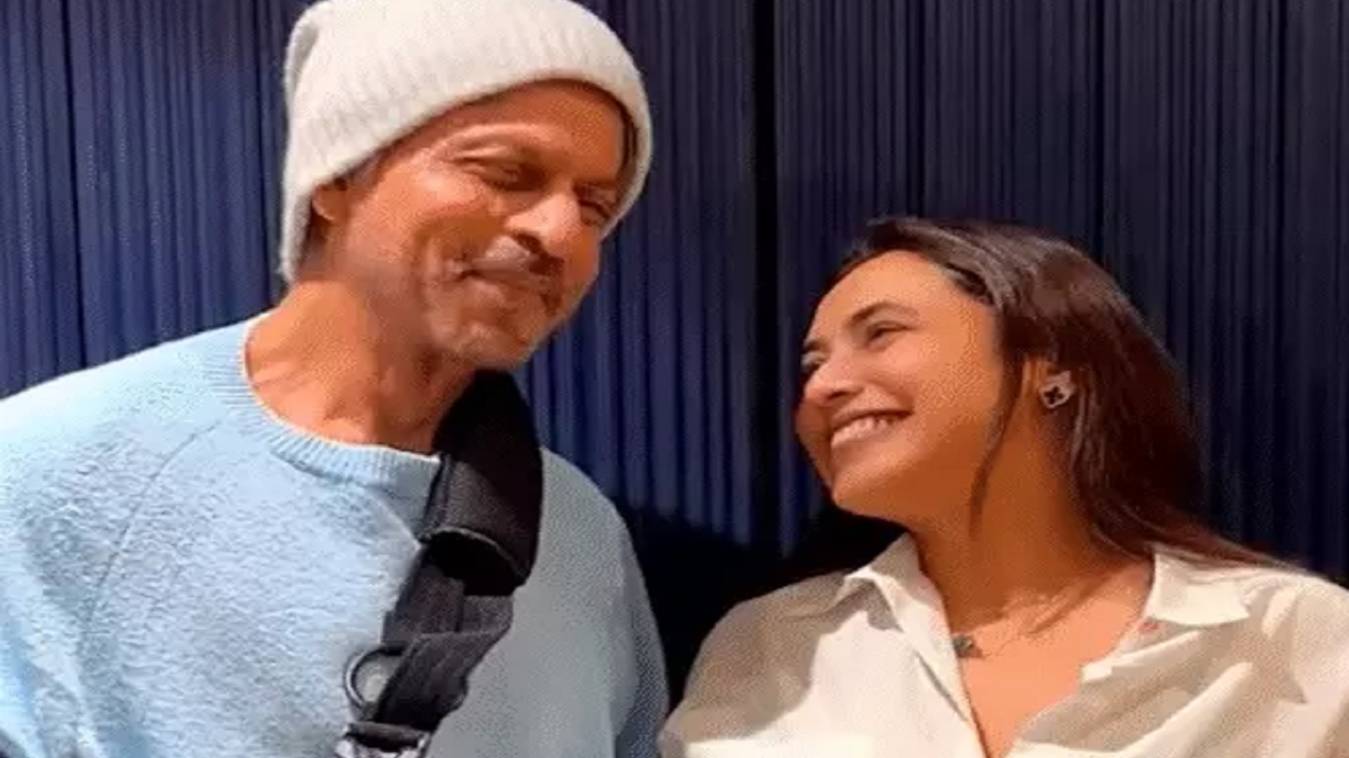 शाहरुख खान और रानी मुखर्जी का रोमांटिक अंदाज, आर्यन खान की डेब्यू सीरीज के गाने पर बनाई रील