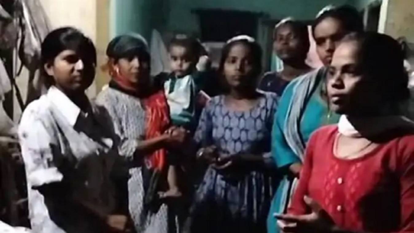 आधी रात गाजियाबाद में दबिश: महिलाओं से बदसलूकी का आरोप, वीडियो वायरल