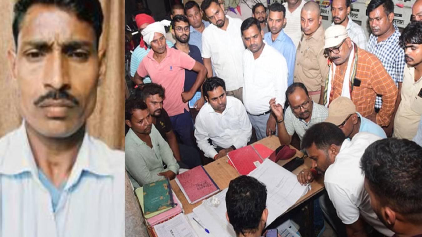 जंफर जोड़ते समय पोल से गिरे संविदा लाइनमैन, मौत के बाद हंगामा