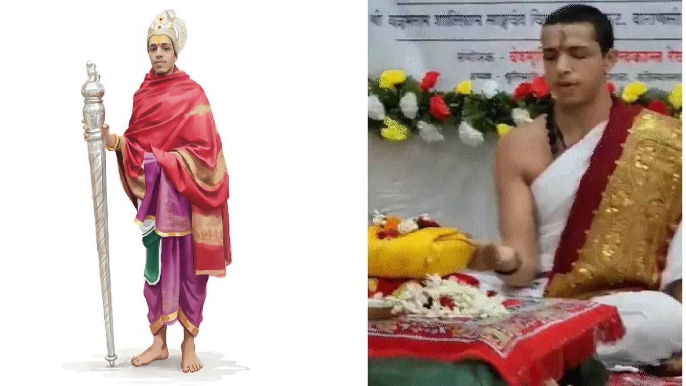 काशी में हुआ वेदमूर्ति महेश रेखे का ऐतिहासिक दंडक्रम पारायण