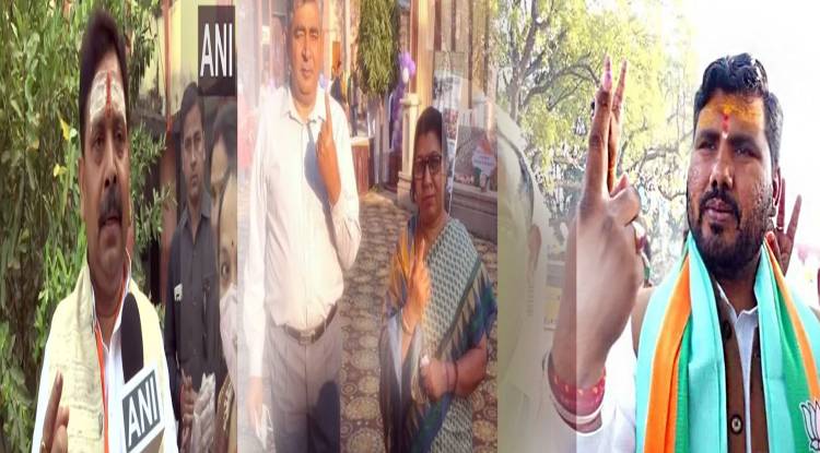प्रदेश में आखिरी चरण का मतदान जारी, तो वही दिग्गज नेताओं के भाग्य ईवीएम में कैद