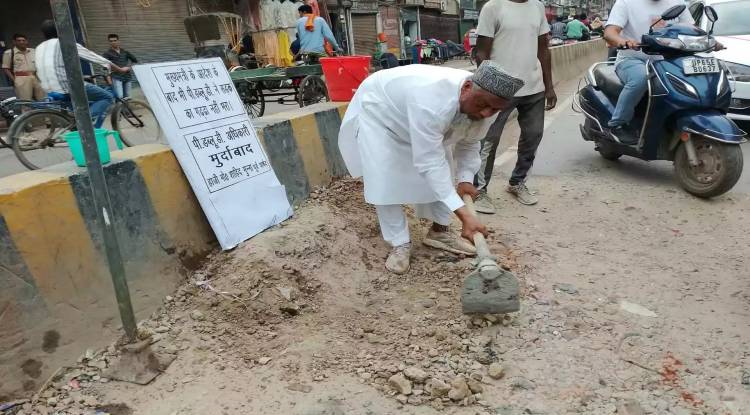 पीडब्ल्यूडी के खिलाफ पूर्व पार्षद शाहिद अली ने खोला मोर्चा