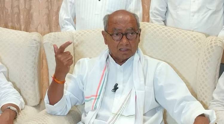  मोदी ने झूठ बोलने का बनाया रिकॉर्ड: दिग्विजय सिंह  