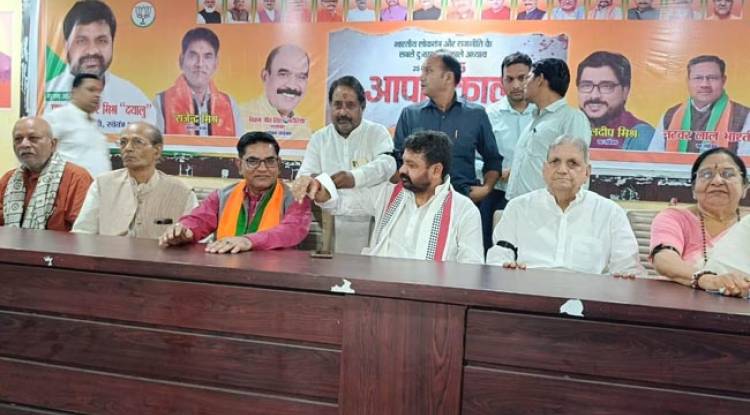 लोकतंत्र की दुहाई देकर राहुल गांधी देश के बाहर भारत को कर रहे बदनाम : दयाशंकर मिश्र