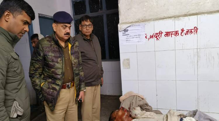 श्रमिकों से भरी पिकअप अनियंत्रित होकर पलटी, महिला सहित आठ घायल 