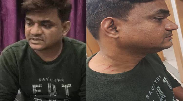 साइड मिरर टच होने पर भड़के सिपाही ने व्यापारी को कॉलर पकड़ कर खींचा, फिर जमकर की पिटाई; डीसीपी ने किया सस्पेंड