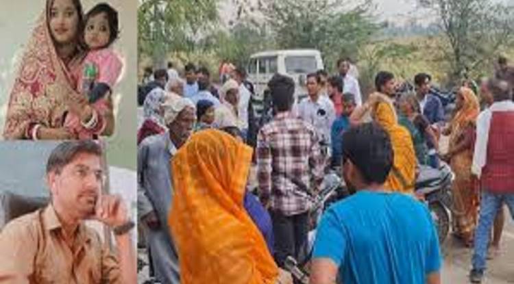 गाजीपुर में आकाशीय बिजली गिरने से बाइक सवार पति-पत्नी और 7 माह के बच्चे की मौत