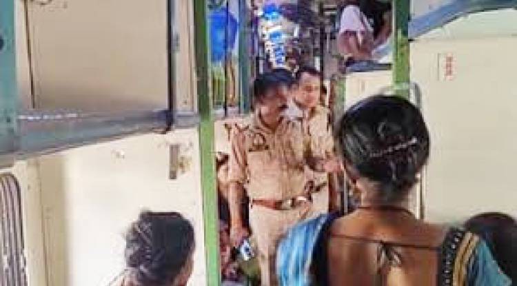  ट्रेन में बम की सूचना पर मचा हड़कंप