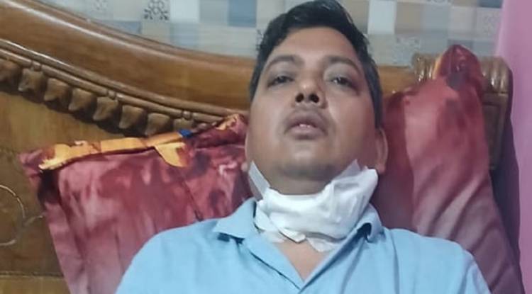 वाराणसी में चाइनीज मांझे से अधिवक्ता का गला कटा, जख्मी हालत में खुद गाड़ी चलाकर पहुंचे हॉस्पिटल 