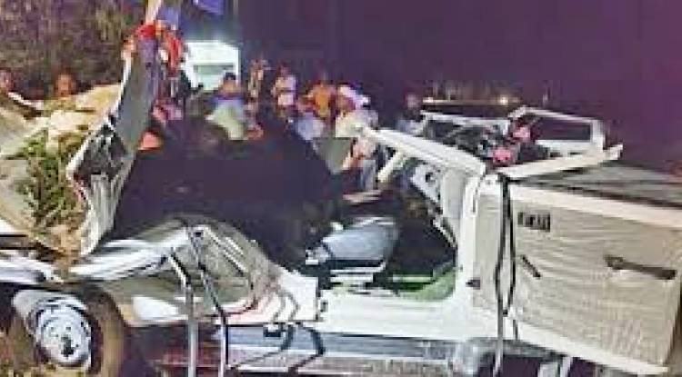 चलती बोलेरो पर गिरा पेड़, चालक समेत दो की  मौत