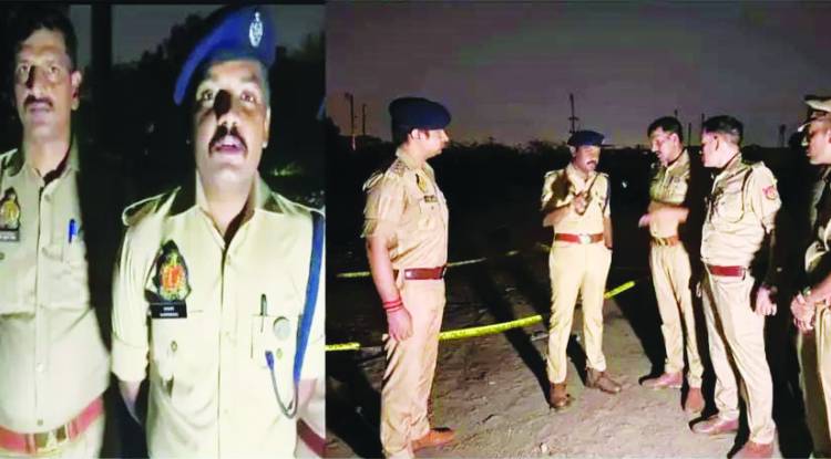 पुलिस के हाफ एनकाउंटर में लंगड़ा हुआ बदमाश