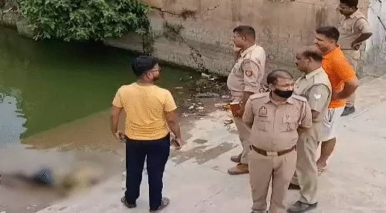 वाराणसी के भास्करा तालाब में उतराया मिला युवक का शव, फैली सनसनी, पुलिस कर रही छानबीन 