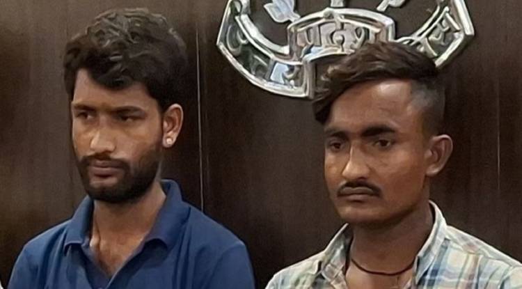 आजमगढ़ में एक करोड़ की अवैध विदेशी शराब बरामद, दो तस्कर गिरफ्तार