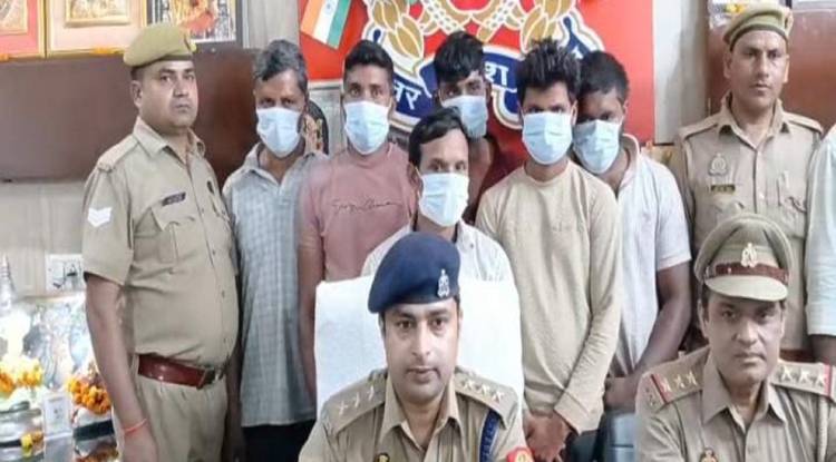 वाराणसी की लंका पुलिस ने गोतस्करी गिरोह पर की बड़ी कार्रवाई, 25 हजार के इनामियों समेत 6 गिरफ्तार