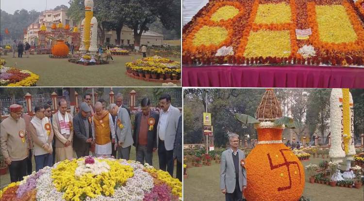 महामना जयंती पर बीएचयू में सजी पूर्वांचल की सबसे बड़ी पुष्प प्रदर्शनी, 400 से अधिक प्रजातियां आकर्षण का केंद्र
